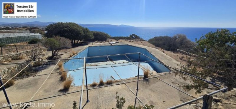 Kokkinos Pyrgos Kreta Südküste - Hotel im Dornröschenschlaf wer küsst es wach? Gewerbe kaufen
